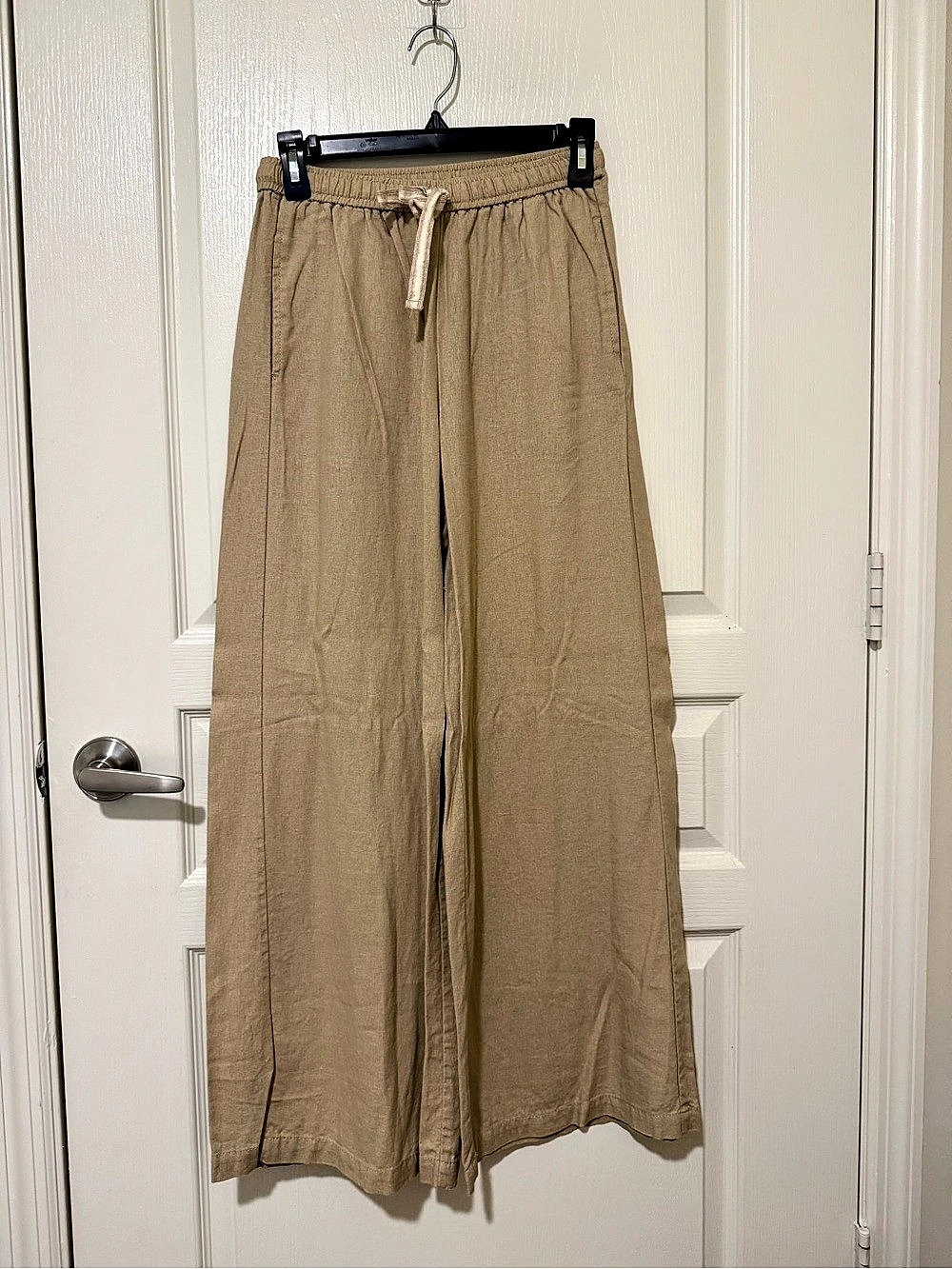 Max Studio London Wide Leg Pants in Brown Size XS